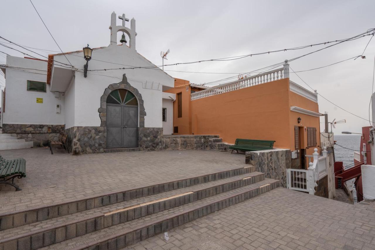 سانتا كروز دي تينيريف Romantic Cave With Big Terrace Overlooking The Sea المظهر الخارجي الصورة